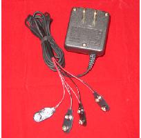 AC Quad 9v DC Power Supply Adapter Image